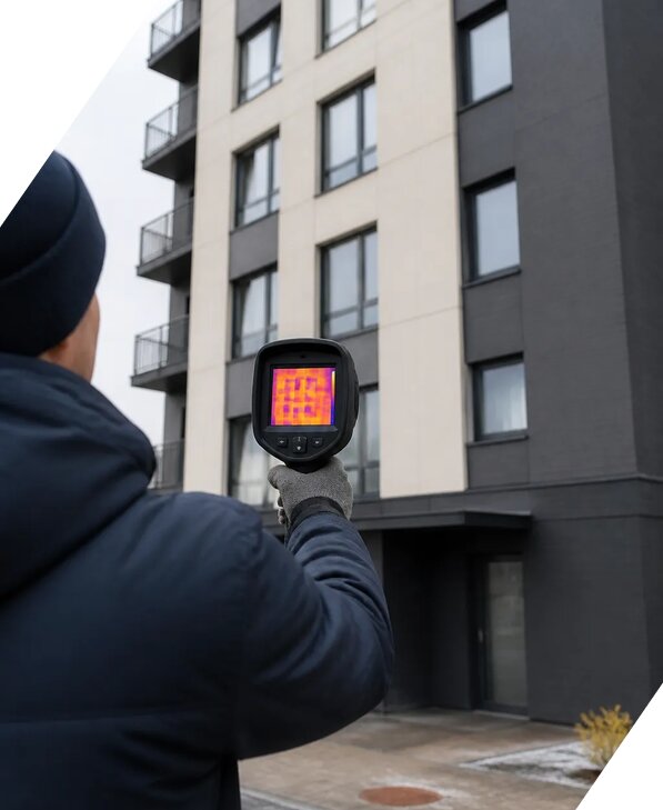 Тепловизионное обследование зданий в Махачкале от 5178 р. | ЭкспертизаРоссия